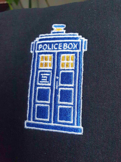 Embroidered Dr Who Sweatshirt