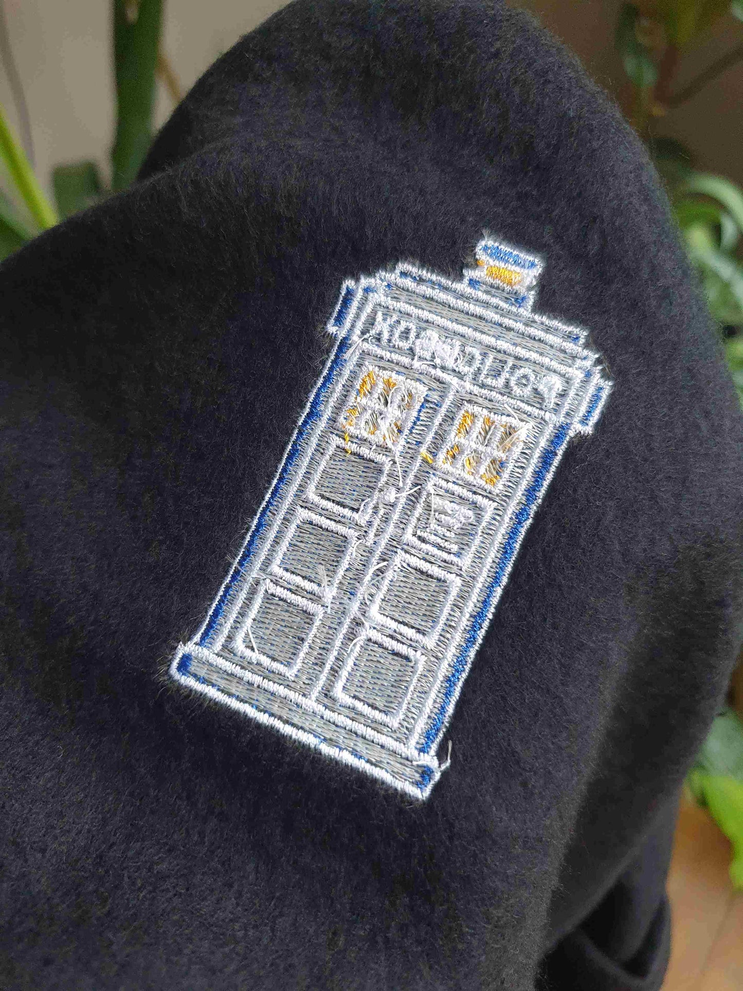 Embroidered Dr Who Sweatshirt