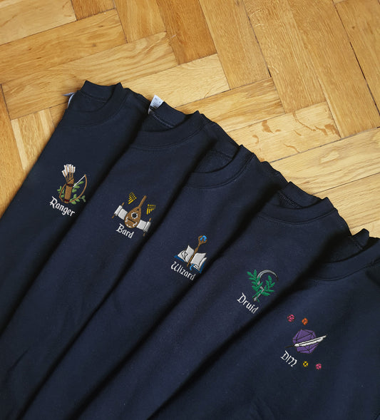 Embroidered DnD Sweatshirt