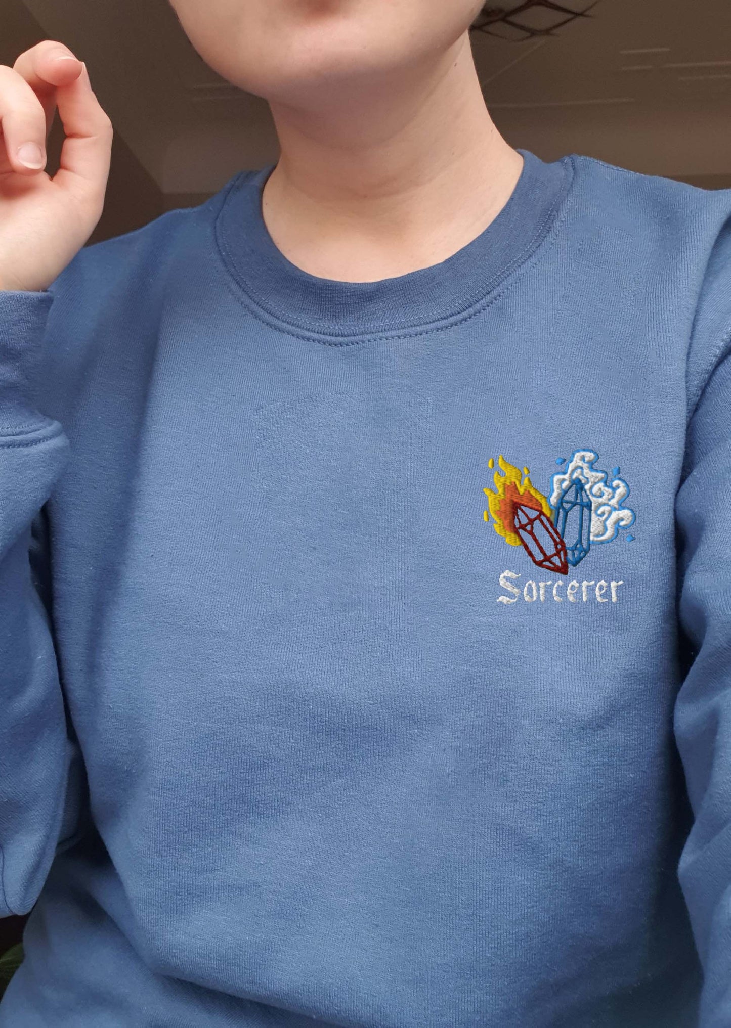 Embroidered Sorcerer Sweatshirt