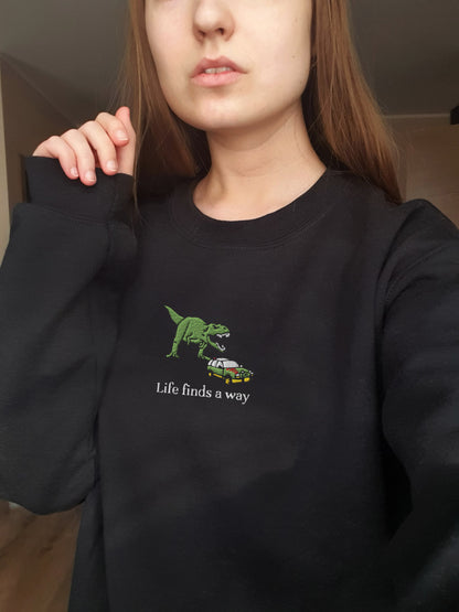 Embroidered Jurassic Sweatshirt