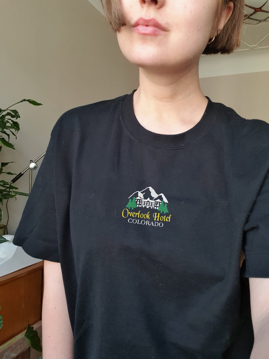 Embroidered Overlook Hotel T-shirt