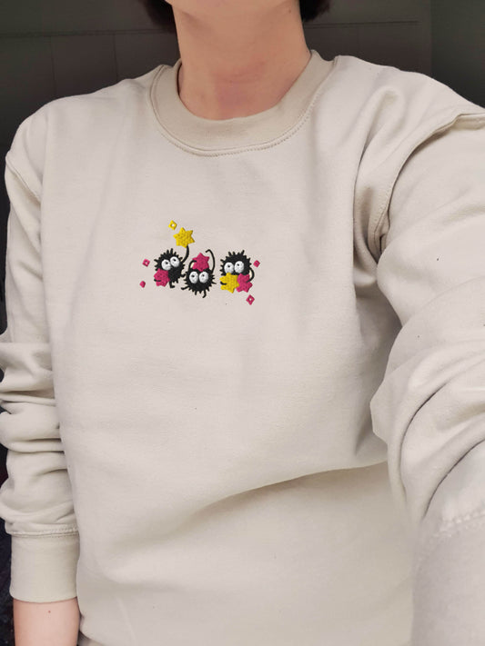 Embroidered Soot Sprite Sweatshirt