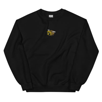 Embroidered Pixel Bee Sweatshirt