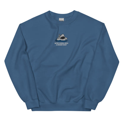 Embroidered Bigger Boat Sweatshirt