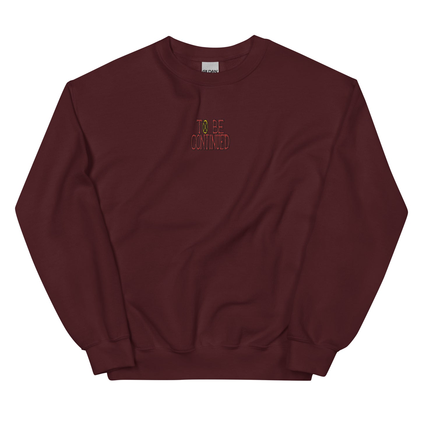 Embroidered To Be Continued Sweatshirt