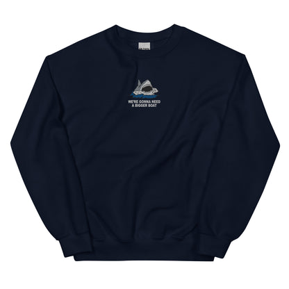 Embroidered Bigger Boat Sweatshirt