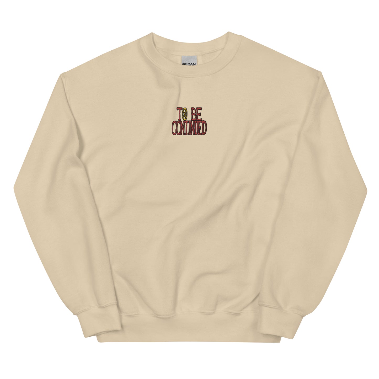 Embroidered To Be Continued Sweatshirt