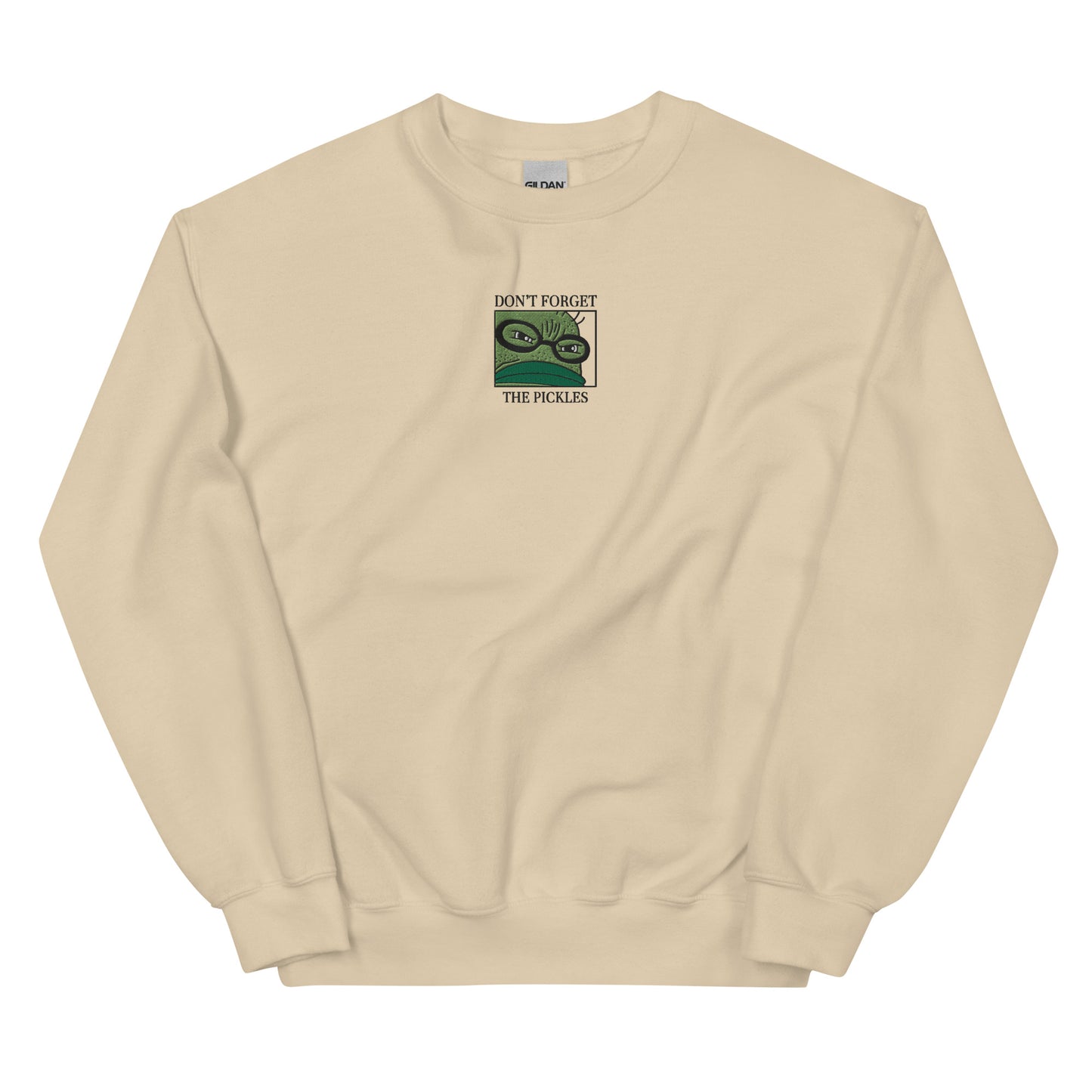 Embroidered Pickles Sweatshirt