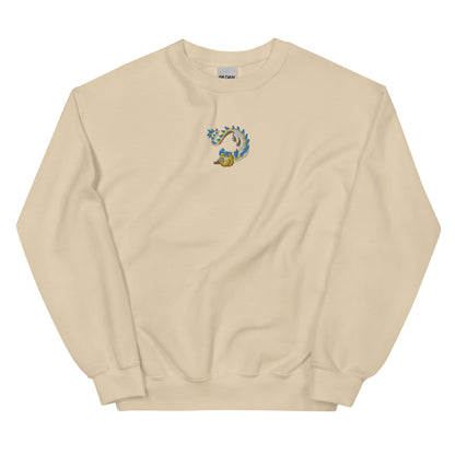 Embroidered Zelda Sweatshirt: Light Dragon