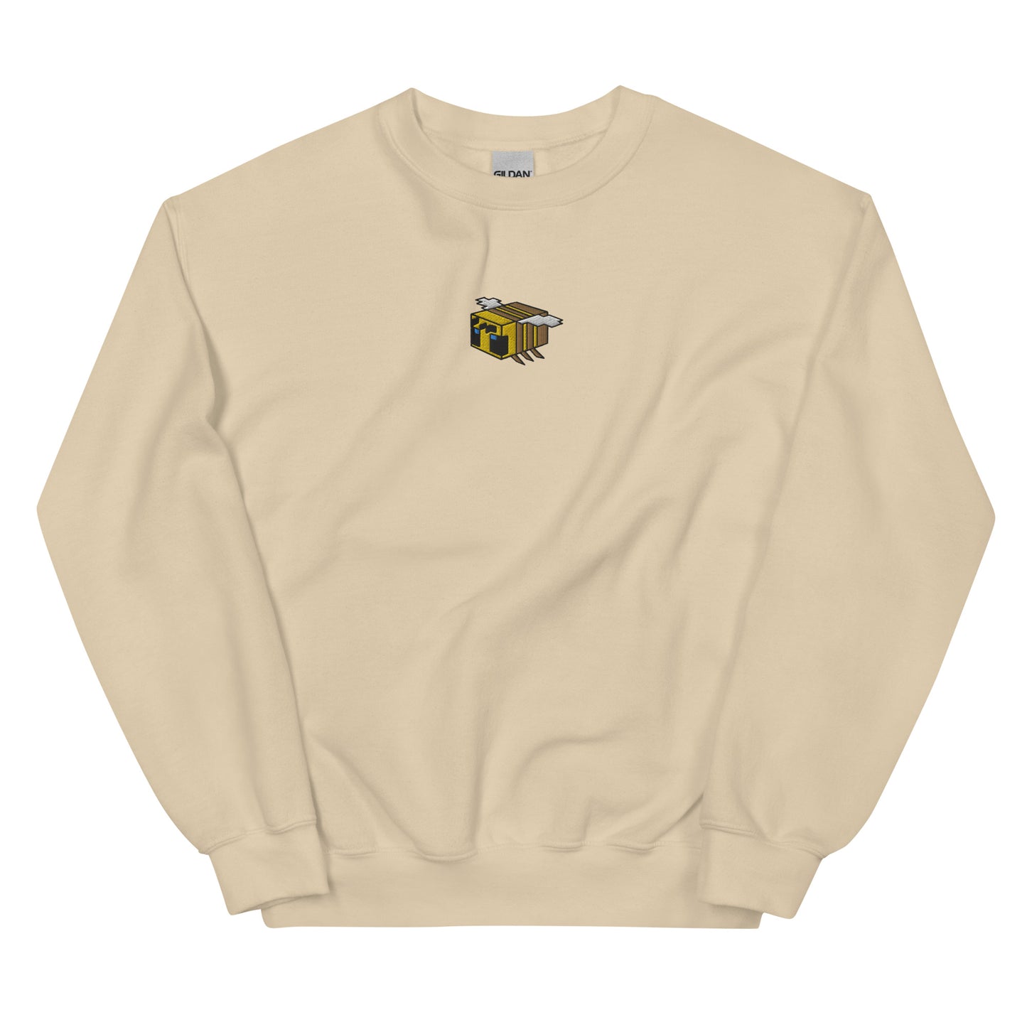 Embroidered Pixel Bee Sweatshirt