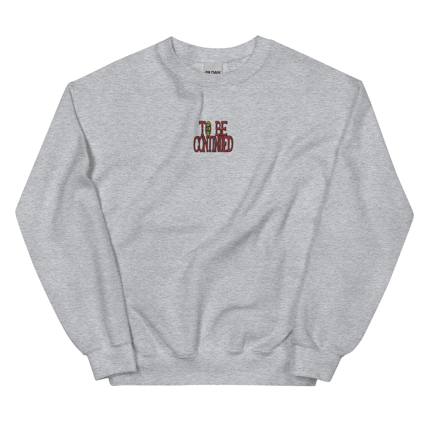 Embroidered To Be Continued Sweatshirt