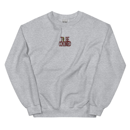 Embroidered To Be Continued Sweatshirt