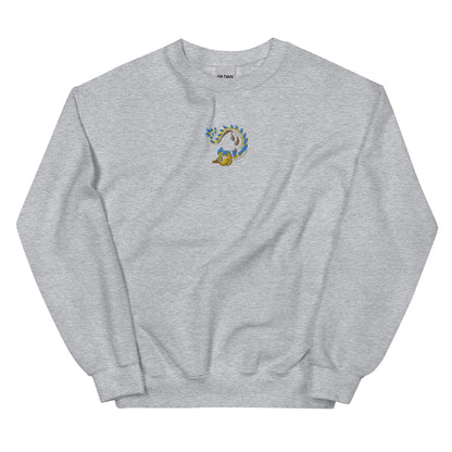 Embroidered Zelda Sweatshirt: Light Dragon