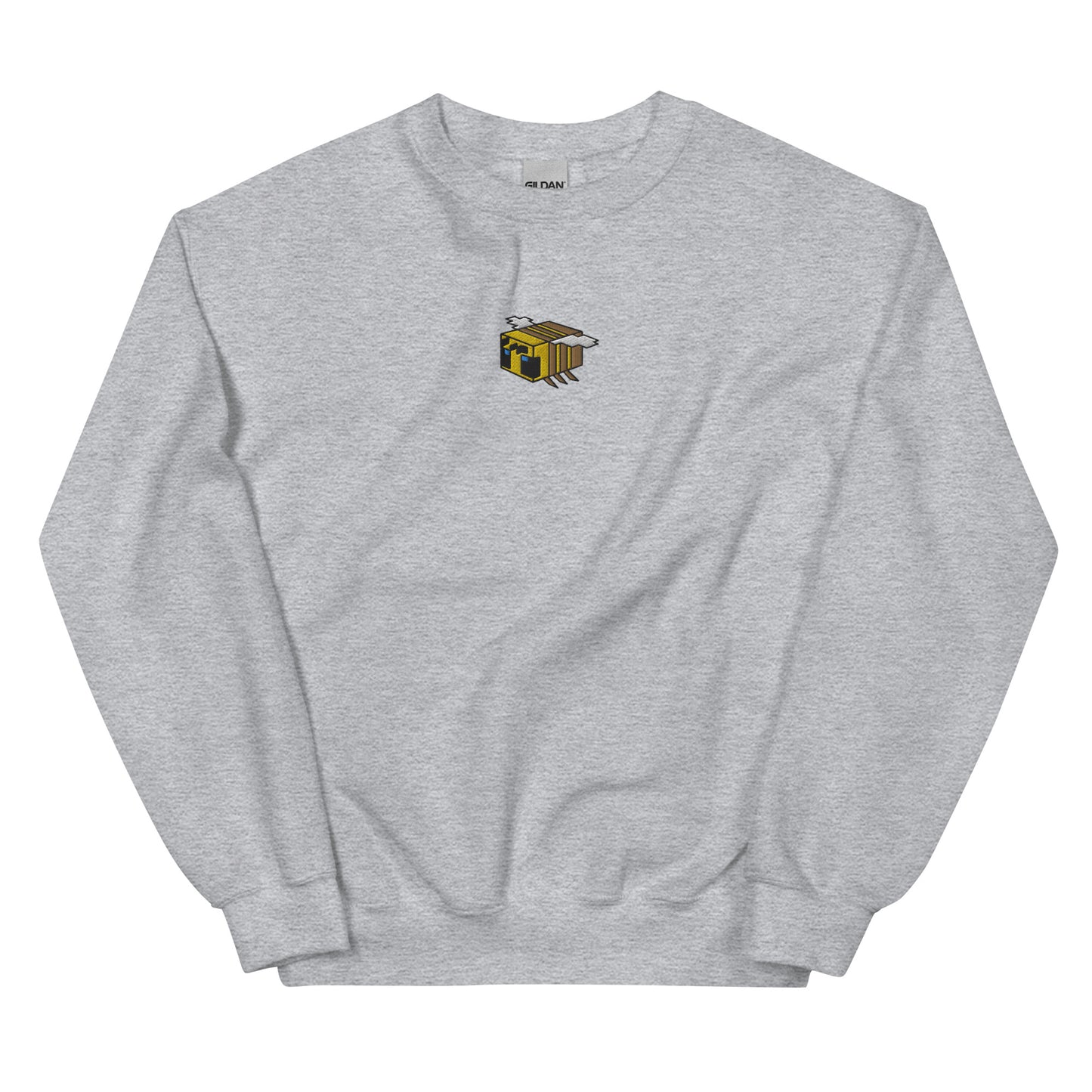 Embroidered Pixel Bee Sweatshirt