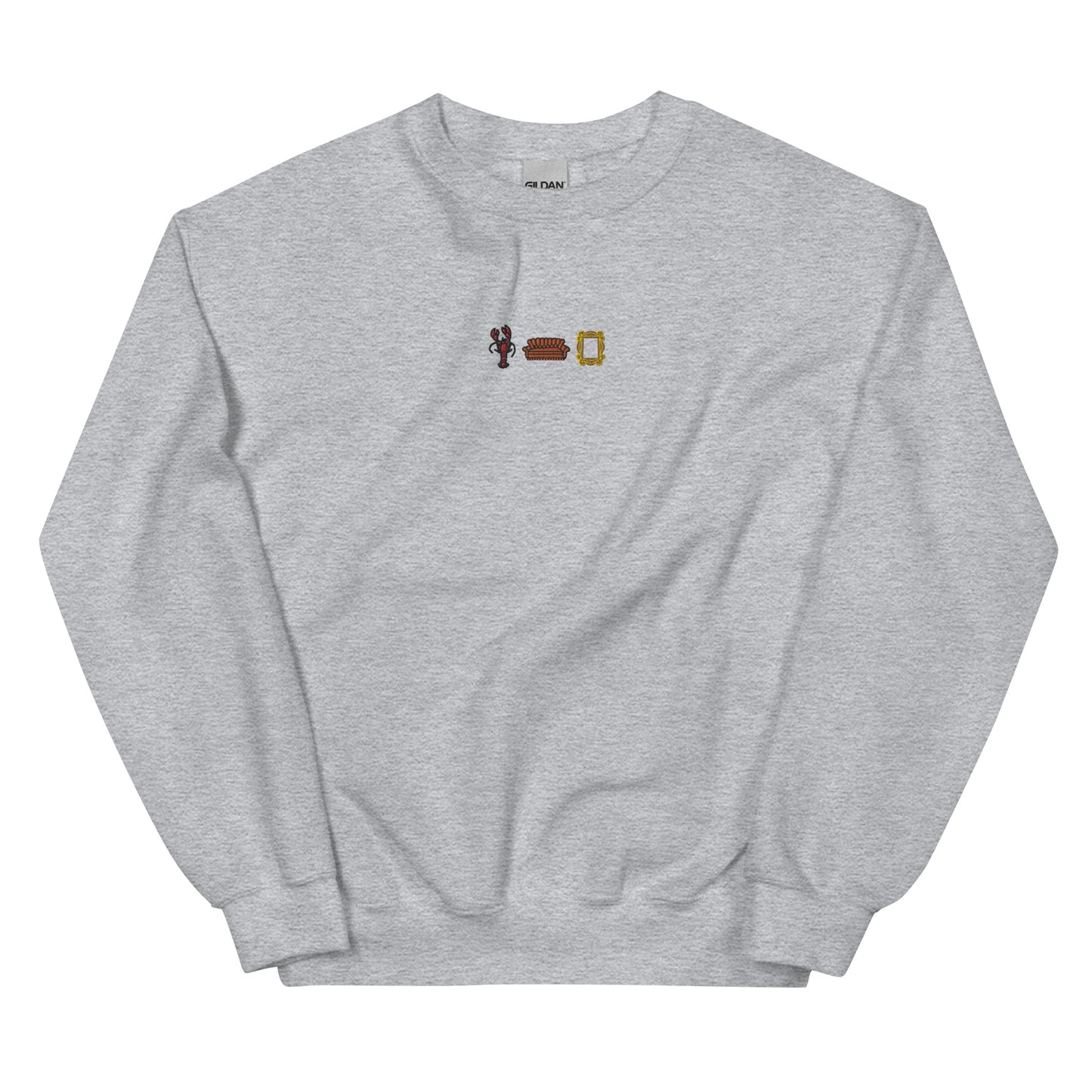 Embroidered Friends Sweatshirt