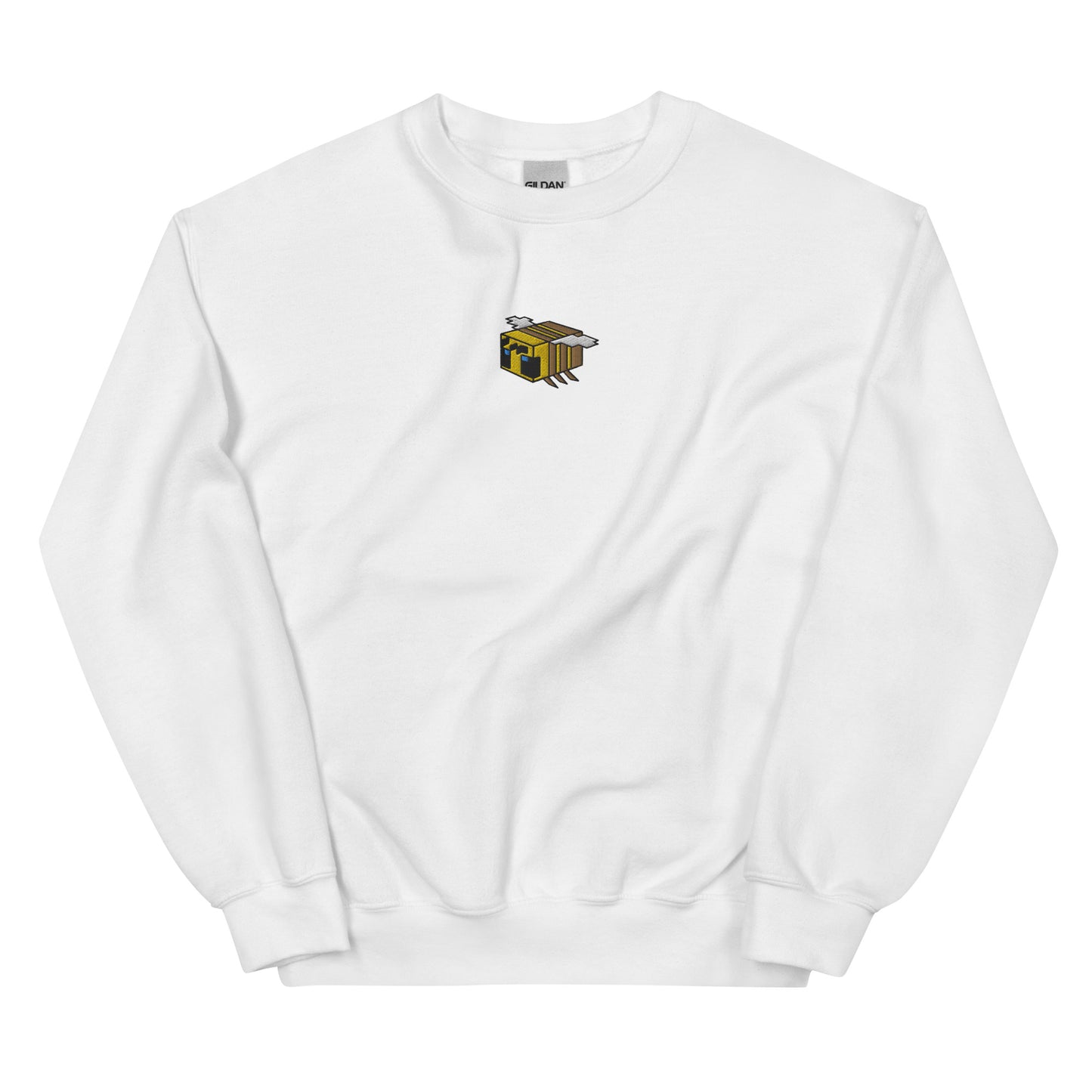 Embroidered Pixel Bee Sweatshirt