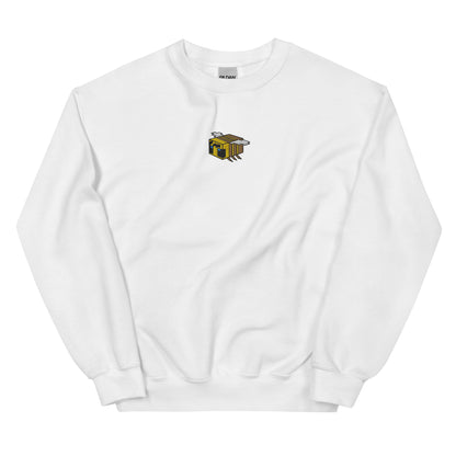 Embroidered Pixel Bee Sweatshirt