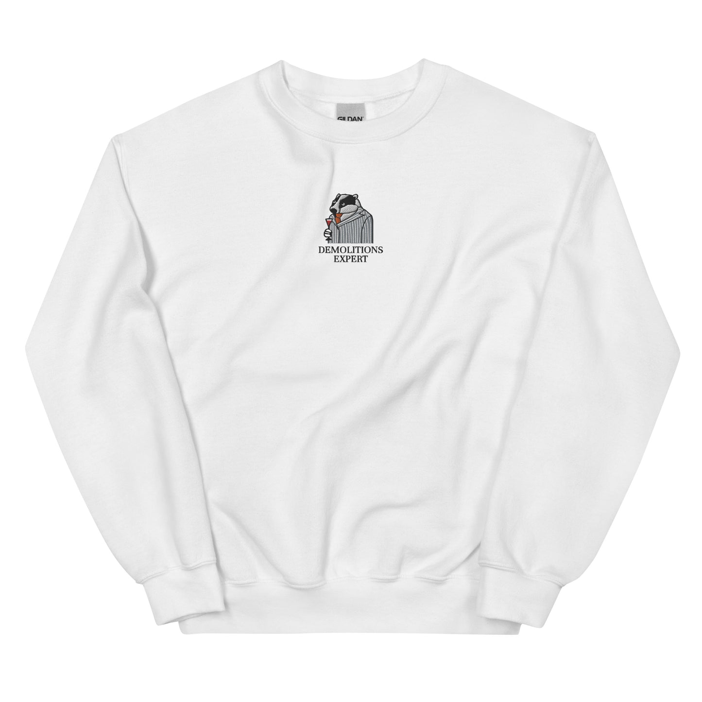 Embroidered Demolitions Expert Sweatshirt