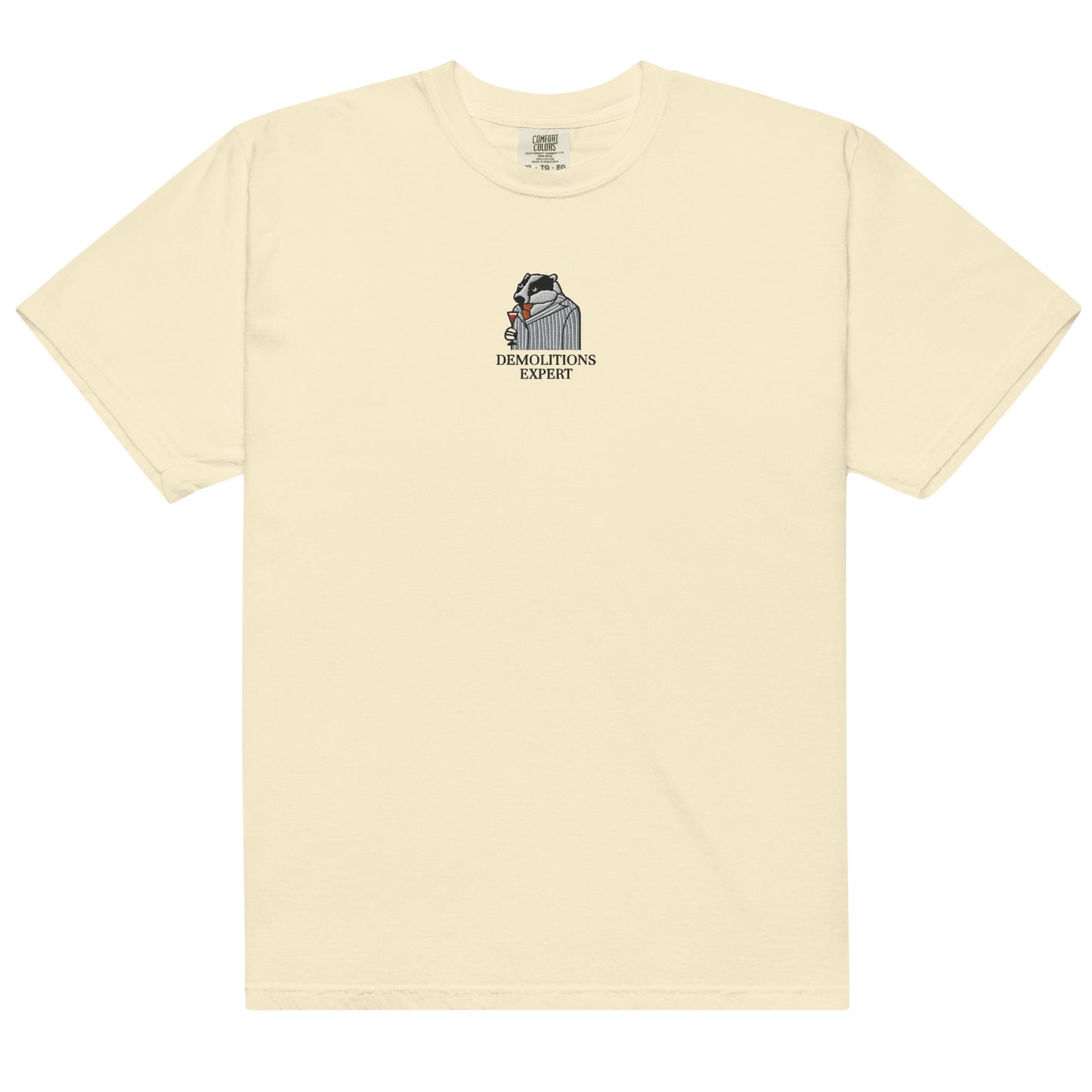 Embroidered Demolitions Expert T-shirt