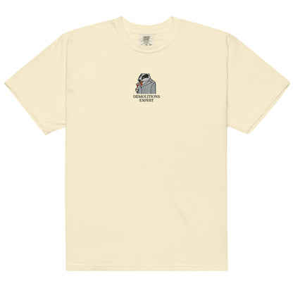 Embroidered Demolitions Expert T-shirt