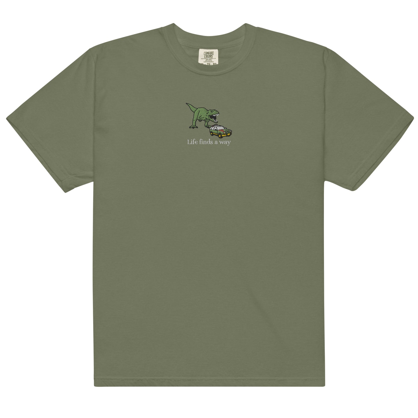 Embroidered Jurassic T-shirt