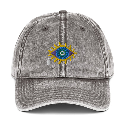 Embroidered Light Dragon Denim Hat