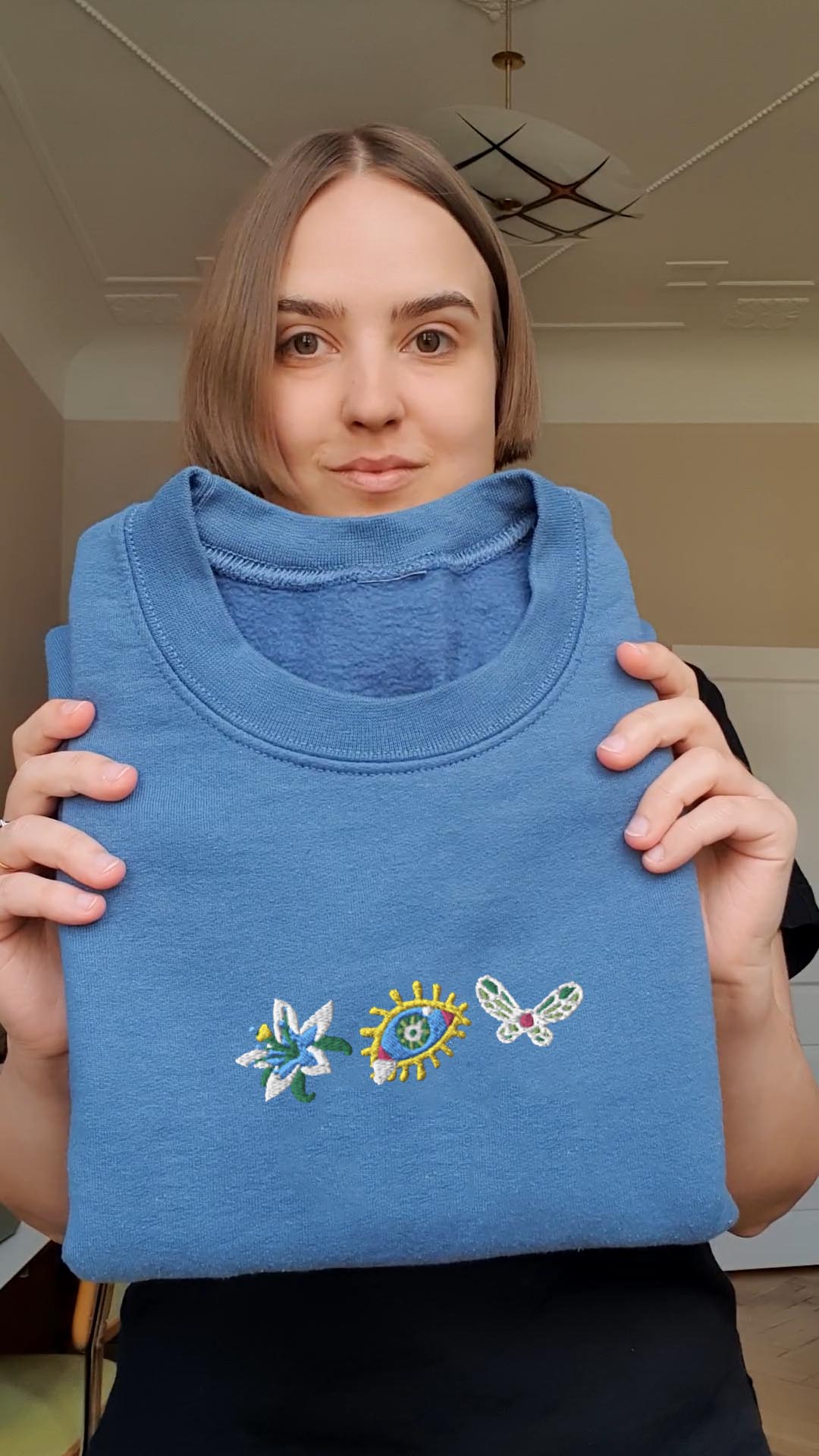 Embroidered Zelda Sweatshirt